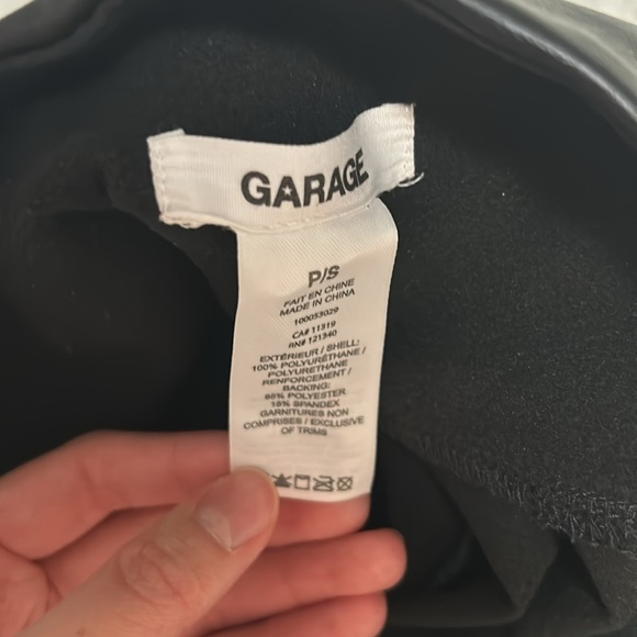 leather leggings - Picture 2 of 2